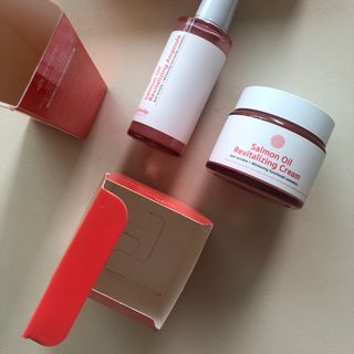 아이앤립 / EYENLIP 아이앤립 연어오일 리바이탈라이징 토너+앰플+크림 3종 세트 — 5점을 준 리뷰어가 2021년 6월 올린 사용 사진