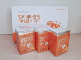 서울약사신협_내몸애발란스멀티비타민앤미네랄파워업_800mg x 90정 — 5점을 준 리뷰어가 2021년 8월 올린 사용 사진
