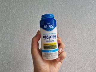 LIVE 매일바이오 썬화이버 드링킹 요거트 — 5점을 준 리뷰어가 2022년 8월 올린 사용 사진