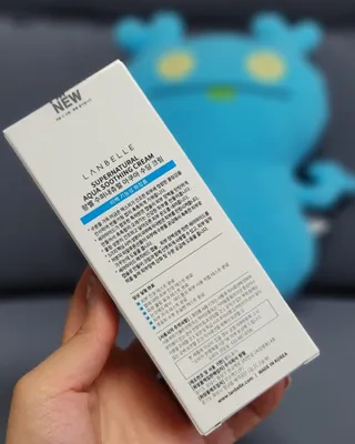 랑벨 수퍼내츄럴 아쿠아 수딩 크림 100ml — 5점을 준 리뷰어가 2022년 4월 올린 사용 사진