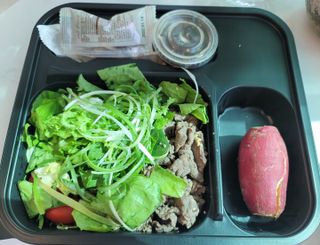 참살이도시락 작심삼일 샐러드도시락 3개 맛보기 새벽배송 또는 택배배송 — 5점을 준 리뷰어가 2021년 9월 올린 사용 사진