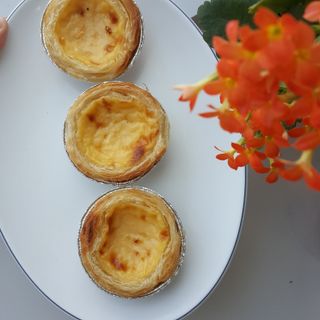 디앙뜨 포르투갈 에그타르트 오리지널 맛+패션후르츠+초콜릿타르트 맛 중 택1 — 3점을 준 리뷰어가 2021년 8월 올린 사용 사진
