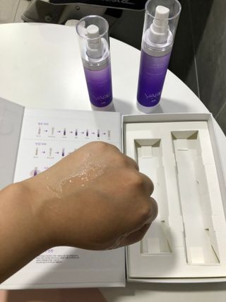 바르셀 기초화장품추천 히알루론산 앰플 미스트 [부스터_100ml+세럼_60ml]2종세트 — 4.5점을 준 리뷰어가 2021년 11월 올린 사용 사진