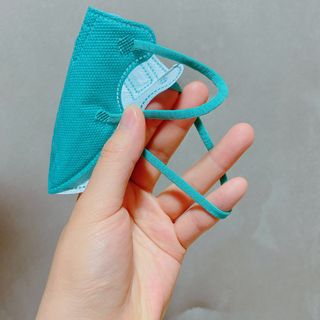 애니가드키즈 라이트 소형 5컬러 각 10매입 [크리미베이지, 코튼핑크, 블루레이크, 페일로즈, 민트그린] — 5점을 준 리뷰어가 2022년 6월 올린 사용 사진
