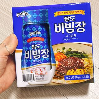 팔도비빔장 시그니처 380g 2개 — 4.5점을 준 리뷰어가 2022년 2월 올린 사용 사진