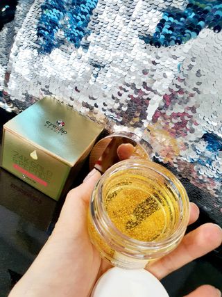 아이앤립 / EYENLIP 아이앤립 24K 골드 N 펩타이드 앰플 크림 — 5점을 준 리뷰어가 2021년 3월 올린 사용 사진