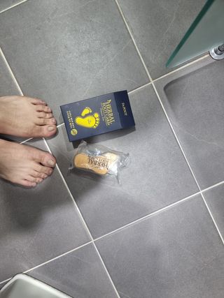 제이제이바이오 닥터풋 허브발비누 — 4점을 준 리뷰어가 2021년 12월 올린 사용 사진