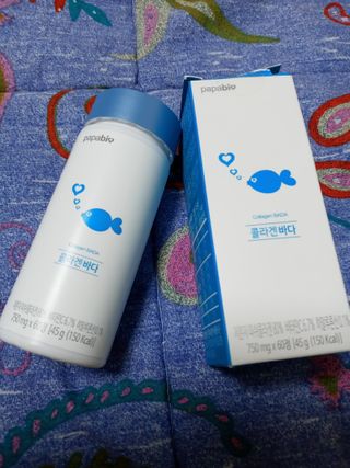파파비오랩 승무원 콜라겐 콜라겐바다 — 5점을 준 리뷰어가 2020년 12월 올린 사용 사진