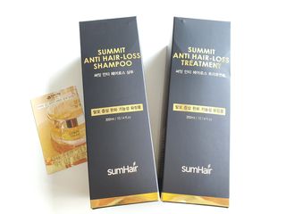 썸헤어 / SUMHAIR 썸헤어  써밋 안티 헤어로스 샴푸+트리트먼트 — 4.5점을 준 리뷰어가 2021년 5월 올린 사용 사진