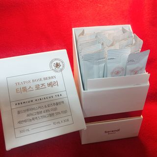 세렌디뷰티_이너뷰티 티톡스 로즈 베리 — 5점을 준 리뷰어가 2021년 3월 올린 사용 사진