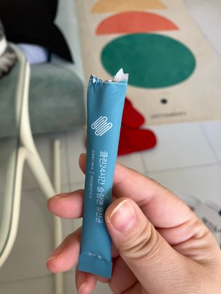 클린24시간 슬림앤유산균 1박스 (3.5g X 15포) — 4.5점을 준 리뷰어가 2022년 12월 올린 사용 사진