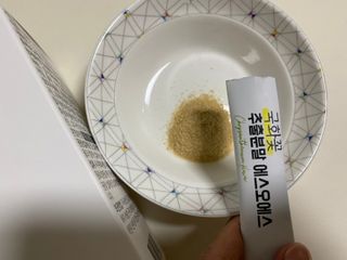 체인미 국화꽃 추출분말 에스오에스 곡류효소 과일채소 17종 혼합 분말 스틱 — 5점을 준 리뷰어가 2021년 11월 올린 사용 사진