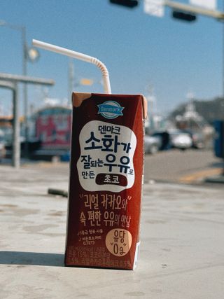 [구매평]덴마크 소화가 잘되는 우유로 만든 초코, 190ml, 24개 — 5점을 준 리뷰어가 2025년 2월 올린 사용 사진