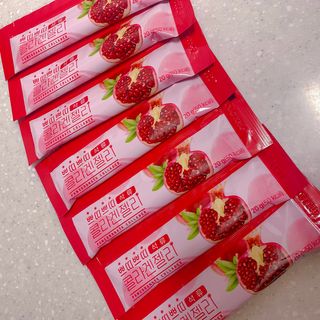 헬스업_쁘띠쁘띠석류콜라겐젤리_20g x 14포 — 5점을 준 리뷰어가 2021년 2월 올린 사용 사진