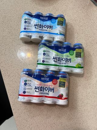 LIVE 매일바이오 썬화이버 드링킹 요거트 — 5점을 준 리뷰어가 2022년 8월 올린 사용 사진