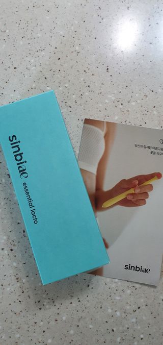 신비애(sinbiae) [신비애] 에센셜 락토 7개입 — 5점을 준 리뷰어가 2022년 9월 올린 사용 사진