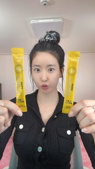 주식회사 씨크릿비에프랩 마시는 아미노산 아미토리 열대과일맛 14포 [1포, 5g / 보틀증정] — 5점을 준 리뷰어가 2023년 11월 올린 사용 사진