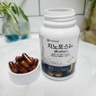 프리마인 홍삼의 강력한 에너지, 이제는 흡수율을 높인 최첨단 캡슐로 간편하게 초고속 충전하세요. — 5점을 준 리뷰어가 2022년 7월 올린 사용 사진