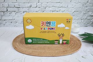 [몸엔용] 어린이, 초등학생의 영양간식 달콤 국산녹용 키엔용  80ml x 10포 — 5점을 준 리뷰어가 2021년 7월 올린 사용 사진