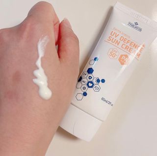 [트리티스] UV 디펜스 선크림 PA+++ / SPF50+  60ml — 5점을 준 리뷰어가 2021년 1월 올린 사용 사진