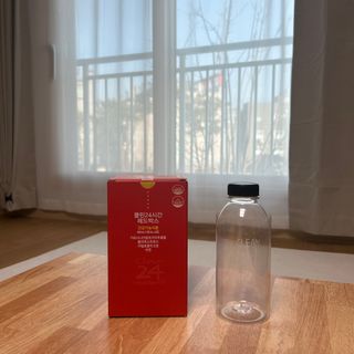 클린24시간 레드박스 1BOX(5포) + 전용보틀(500ml) — 5점을 준 리뷰어가 2024년 3월 올린 사용 사진