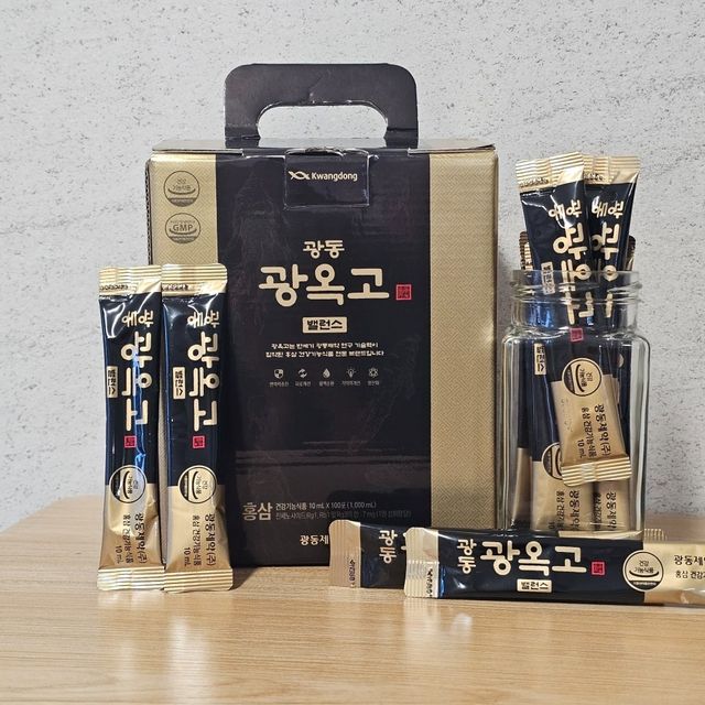 MF[광동] 식약처 기능성 인정 건강기능식품, 광동 광옥고 밸런스 10mL * 100포 리뷰 사진