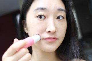 스킨큐어 산다화 카멜리아 안티 링클 멀티밤 — 5점을 준 리뷰어가 2023년 10월 올린 사용 사진