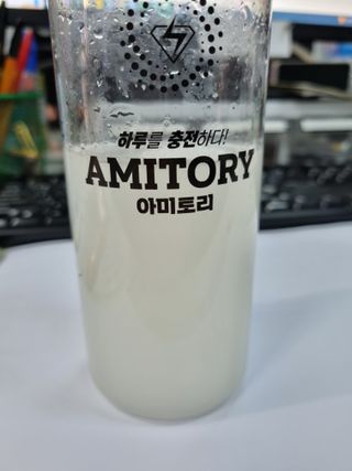 주식회사 씨크릿비에프랩 마시는 아미노산 아미토리 열대과일맛 14포 [1포, 5g / 보틀증정] — 4점을 준 리뷰어가 2023년 2월 올린 사용 사진