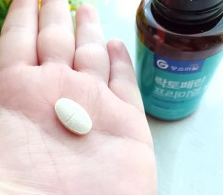 짱스마일 락토페린 프리미엄 정 1000ml x 60정 — 5점을 준 리뷰어가 2022년 12월 올린 사용 사진