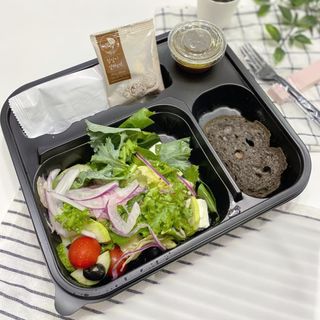 참살이도시락 작심삼일 샐러드도시락 3개 맛보기 새벽배송 또는 택배배송 — 5점을 준 리뷰어가 2021년 9월 올린 사용 사진