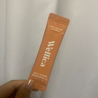 웰리카 다이어트 프로바이오틱스 — 4점을 준 리뷰어가 2021년 1월 올린 사용 사진