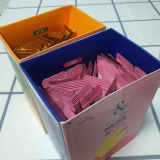 비타앤C 레몬맛, 망고맛 — 5점을 준 리뷰어가 2021년 6월 올린 사용 사진