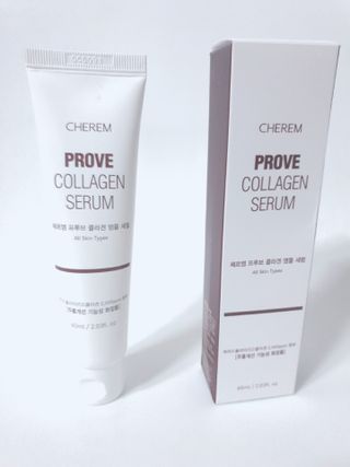 체르엠  프루브 콜라겐 앰플세럼 60ml 1병 — 5점을 준 리뷰어가 2022년 2월 올린 사용 사진