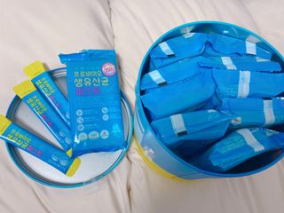 헬스업 프로바이오 생유산균 퍼스트 新 — 5점을 준 리뷰어가 2021년 6월 올린 사용 사진