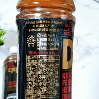 이도 발효한차 디티엑스 블랙 500ml 20병 — 3점을 준 리뷰어가 2021년 8월 올린 사용 사진