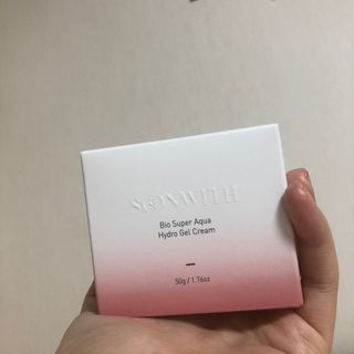 SOONWITH 바이오 수퍼 아쿠아 하이드로 젤 크림 — 4점을 준 리뷰어가 2021년 5월 올린 사용 사진