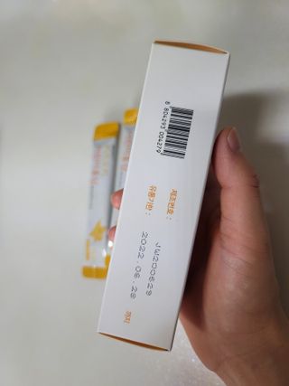 [이뮤니티플러스]우리아이 면역오키, 건강오키 _ 키즈오키 어린이홍삼 10포 1box — 3점을 준 리뷰어가 2022년 1월 올린 사용 사진
