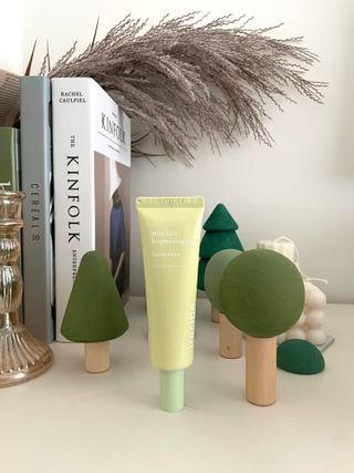 아이레시피 마일드시카 브라이트닝 업 선스크린 SPF50+ PA++++ — 4점을 준 리뷰어가 2023년 6월 올린 사용 사진