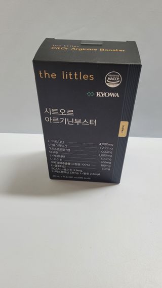 더리틀스 시트오르 아르기닌부스터 — 4점을 준 리뷰어가 2022년 11월 올린 사용 사진