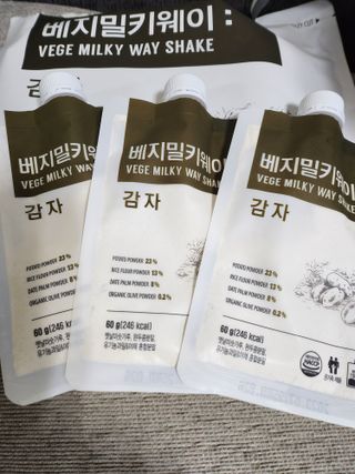 클린24시간 베지밀키웨이 감자 쉐이크 1세트 (5개) — 5점을 준 리뷰어가 2023년 2월 올린 사용 사진