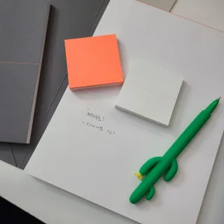 플러스엑스 오브젝트 Object by 3 크리에이티브 세트 - 아이디어노트, 위클리플래너, 스티키메모패드 — 5점을 준 리뷰어가 2022년 3월 올린 사용 사진