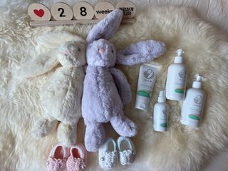 mom e 맘이 내추럴 베이비 케어 샴푸앤바스+로션 — 5점을 준 리뷰어가 2021년 1월 올린 사용 사진