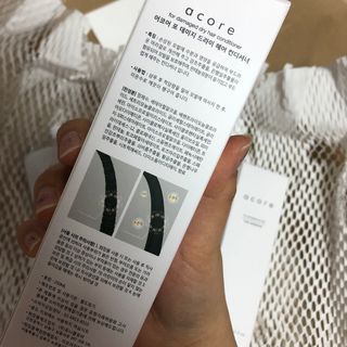 어코어 데미지케어 컨디셔너 — 5점을 준 리뷰어가 2021년 3월 올린 사용 사진