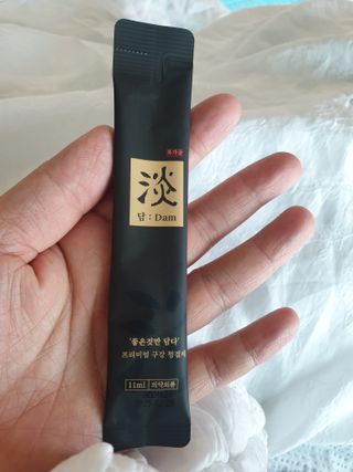 담소은 자극없는 무알콜 휴대용 한방가글 스틱 가글담 — 5점을 준 리뷰어가 2022년 9월 올린 사용 사진