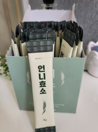 [건강미] 언니효소 마일드 본품 30포 / 쌀과자맛 효소 — 5점을 준 리뷰어가 2022년 4월 올린 사용 사진