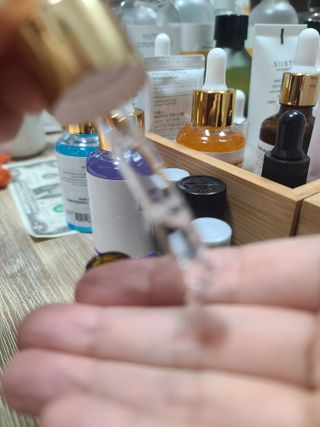 랑팡 EGF+FGF 10ppm 리포좀 앰플 원액 10ml — 5점을 준 리뷰어가 2021년 11월 올린 사용 사진