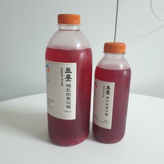 트롯전통식혜 트롯레드비트식혜 1리터 +500리터 — 5점을 준 리뷰어가 2021년 6월 올린 사용 사진
