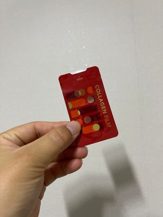 프리마인 귀족의 콜라겐, 92배 흡수율. 럭셔리 프리미엄 셀라브 콜라겐필름 30매 — 3점을 준 리뷰어가 2021년 9월 올린 사용 사진