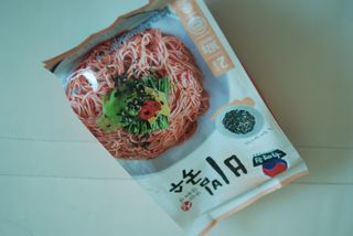 [한면원] 비빔국수 2인분 — 2점을 준 리뷰어가 2022년 7월 올린 사용 사진