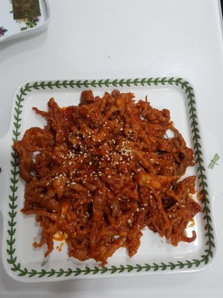 불타 호랑이 닭발 250g — 5점을 준 리뷰어가 2021년 7월 올린 사용 사진